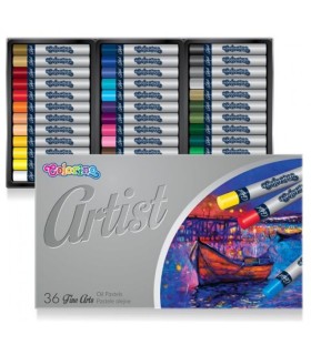 Pastele olejne 36 kolorów ARTIST Colorino