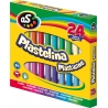 Plastelina szkolna 24 kolory AS Astra