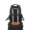 Męski plecak miejski na laptopa 13-15,6" + USB, Range Black R-bag