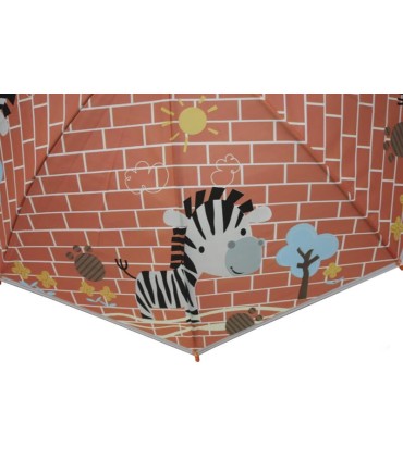 Parasolka dziecięca duża, automatyczna z gwizdkiem, wesoła zebra