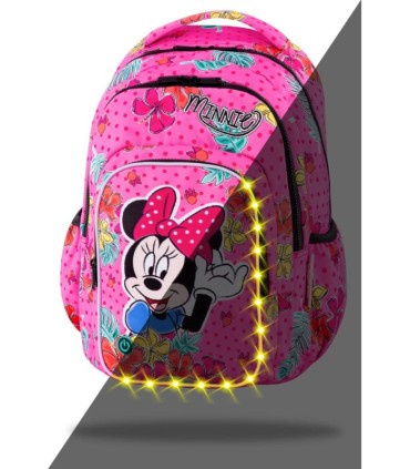 Plecak szkolny Coolpack Spark L LED ©Disney Myszka Minnie + Powerbank
