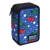 Potrójny piórnik z wyposażeniem Coolpack Jumper 3 Cherries C67238