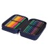 Potrójny piórnik z wyposażeniem Coolpack Jumper 3 Twist C67232