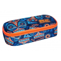 Usztywniany piórnik szkolny Coolpack Campus Aztec Blue, C62189