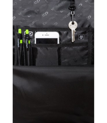 Młodzieżowy plecak szkolny 27 l CoolPack Soul Snow Black, C10164