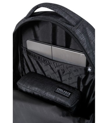 Młodzieżowy plecak szkolny 27 l CoolPack Soul Snow Black, C10164
