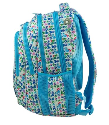 Trzykomorowy plecak szkolny młodzieżowy Astra Head, ARROW