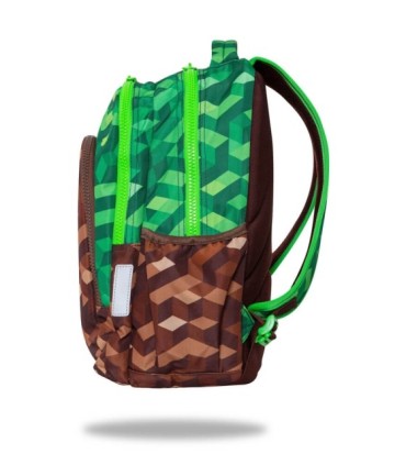 Lekki plecak szkolny CoolPack Prime 23L, City Jungle MOTYW GRY, C25199