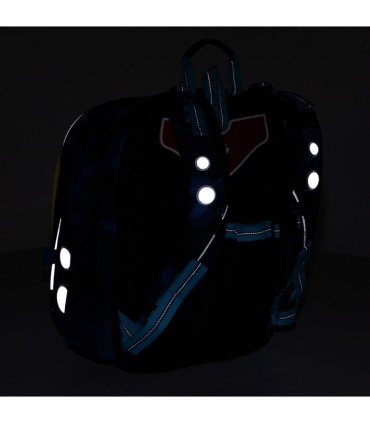 Plecak dwukomorowy dla chłopca Topgal ENDY 20013 + wymienne obrazki