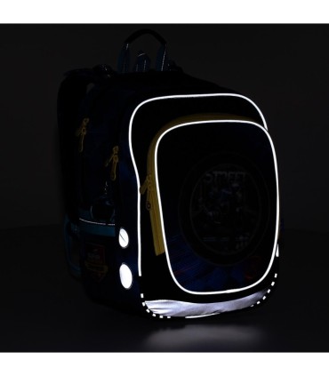 Plecak dwukomorowy dla chłopca Topgal ENDY 20013 + wymienne obrazki