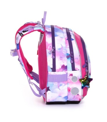 Plecak dwukomorowy dla dziewczynki Topgal ENDY 20002 JEDNOROŻEC