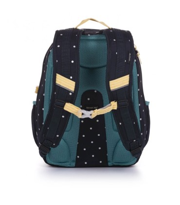 Dwukomorowy plecak młodzieżowy Topgal YUMI 20030 KROPKI