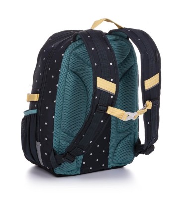 Dwukomorowy plecak młodzieżowy Topgal YUMI 20030 KROPKI