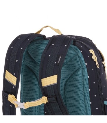 Dwukomorowy plecak młodzieżowy Topgal YUMI 20030 KROPKI