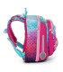 Plecak tornister Topgal BEBE 20001 z migającym światełkiem, KROPKI