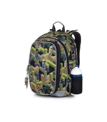 Plecak dwukomorowy dla chłopca Topgal MIRA 20046 MOTYW GRY