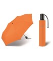 Klasyczna mocna automatyczna parasolka do torebki 28 cm HAPPY RAIN POMARAŃCZOWA