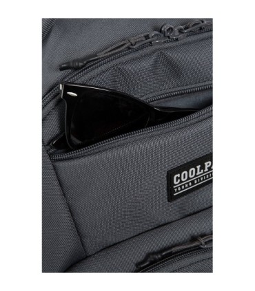 Dwukomorowy plecak szkolny CoolPack Army 27 l, Grey C39256