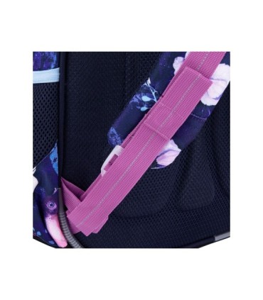 Plecak dwukomorowy dla dziewczynki Topgal ELLY 21004 G KWIATY I PTAKI