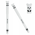 Długopis biała panda, ścieralny, wymazywalny, Kidea