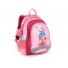 Plecak przedszkolny dla dziewczynki Topgal SISI 21024 G + puchata przywieszka