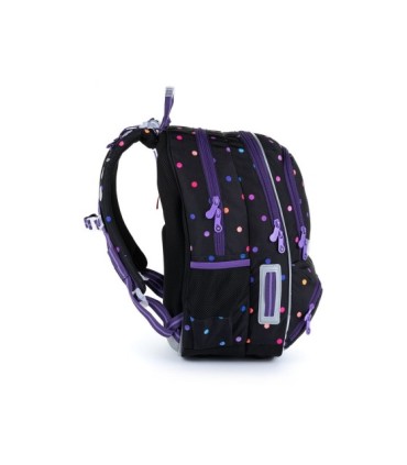 Dwukomorowy plecak szkolny Topgal NIKI 21011