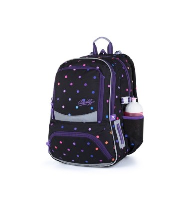 Dwukomorowy plecak szkolny Topgal NIKI 21011