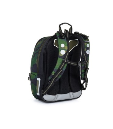 Trzykomorowy plecak dla dziewczynki Topgal LYNN 21018