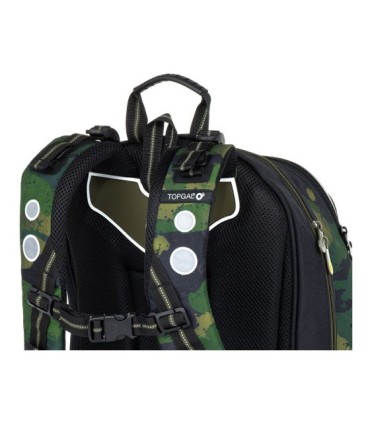 Trzykomorowy plecak dla dziewczynki Topgal LYNN 21018