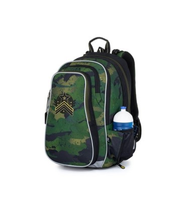 Trzykomorowy plecak dla dziewczynki Topgal LYNN 21018