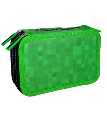 Piórnik szkolny potrójny Astra Minecraft Alex & Steven licencyjny