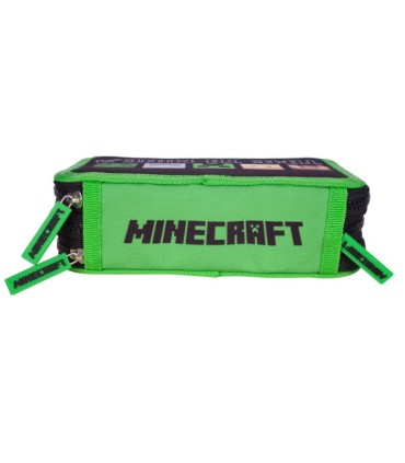 Piórnik szkolny potrójny Astra Minecraft Alex & Steven licencyjny