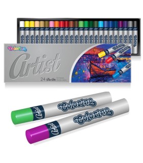 Pastele olejne 24 kolory ARTIST Colorino