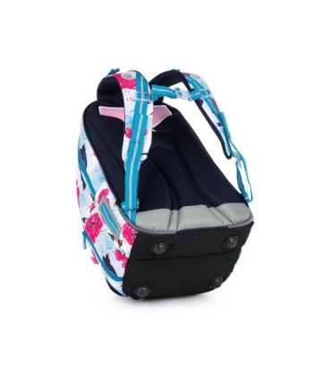 Trzykomorowy plecak dla dziewczynki Topgal LYNN 20008 GWIAZDKI