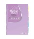 Kołozeszyt kołobrulion B5 200 stron pastel fiolet coolpack
