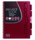 Kołozeszyt kołobrulion B5 200 stron coolpack bordowy