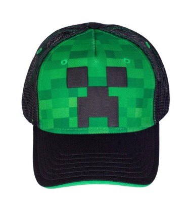 Czapka z daszkiem Astra Minecraft Creeper z siateczką