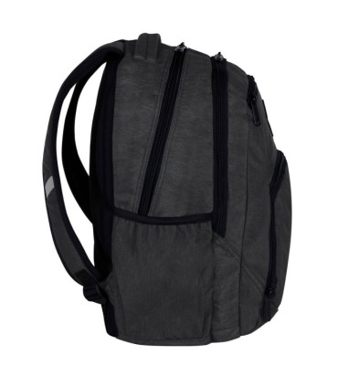 Dwukomorowy plecak szkolny CoolPack Break 30L Snow Black, E24020