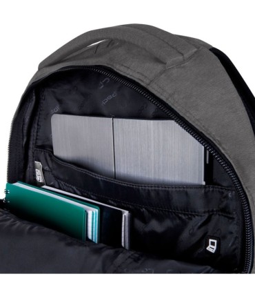 Dwukomorowy plecak szkolny CoolPack Break 30L Snow Grey, E24021