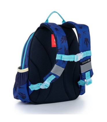 Plecak przedszkolny dla chłopca Topgal SISI 21025 B + przywieszka autobus