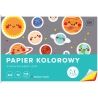 PAPIER KOLOROWY, A4, 10 KARTEK, 115G, INTERDRUK