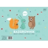 4 x BAZGROWNIK A4 INTERDRUK 4 KG PAPIERU SZABLONY