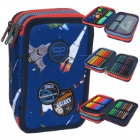 PIÓRNIK POTRÓJNY Z WYPOSAŻENIEM COOLPACK JUMPER 3 SPACE ADVENTURES