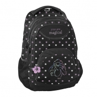 Trzykomorowy plecak szkolny Stitch DS23EE-2708, PASO