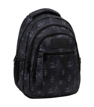 Plecak szkolny trzykomorowy Derform BACKUP O HAKER