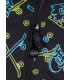Plecak szkolny ergonomiczny ASTRA AB330 NEON EFFECT SKATE