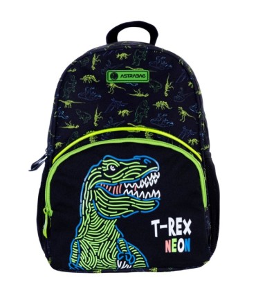 Plecak przedszkolny AK300 Astra T-REX NEON