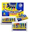 Kredki - pastele olejne Astra 12 szt.