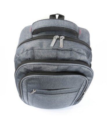 Plecak 3-komorowy szkolny młodzieżowy jasnoszary Youtrendy, 29,5 l