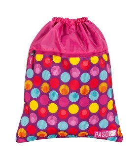 Worek na obuwie Paso, kolorowe kółka